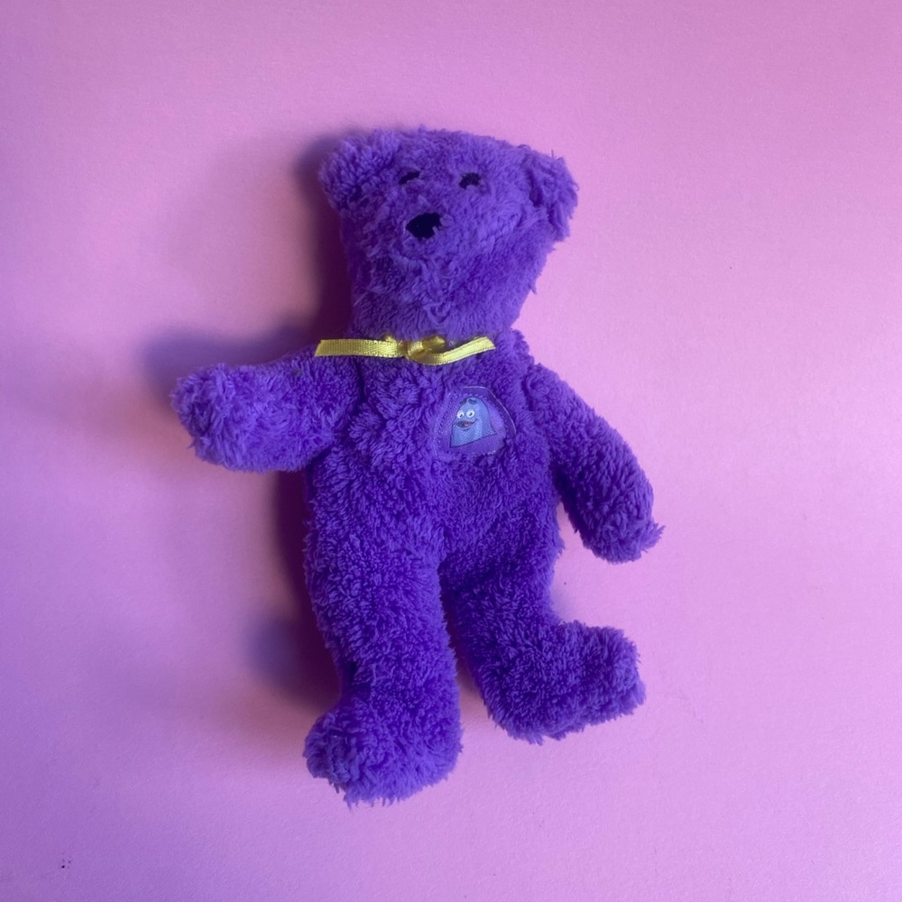 Beanie Babies x McDonald’s Grimace bear